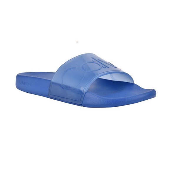 Calvin Klein Men’s Akron Slide size 9 Blue